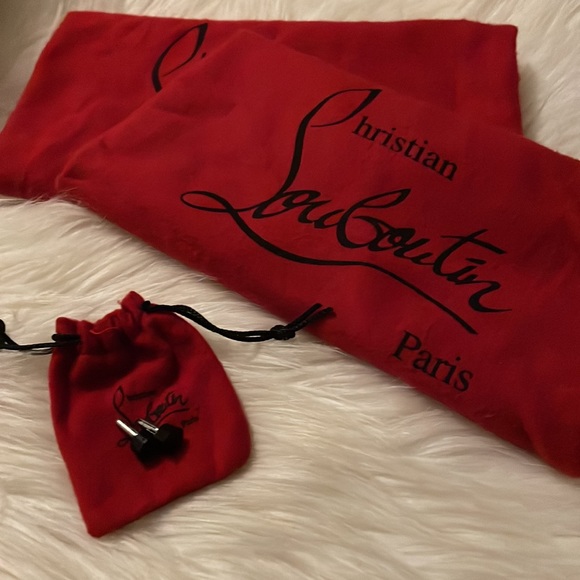 Christian Louboutin Leopard “Fetish Peep 130” Heels - Picture 8 of 13